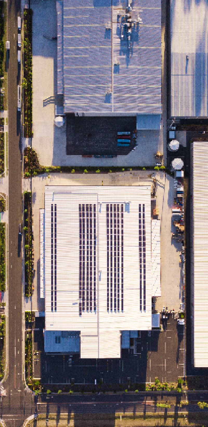 Aerial view of South-East Queensland industrial land